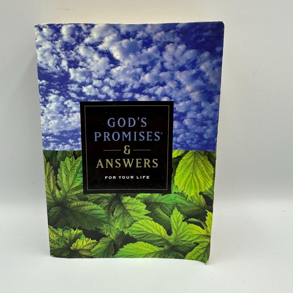 Gods Promises & Answers For Your Life Paperback 1999 Thomas Nelson